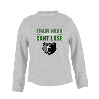 Pajaro Valley Grizzlies Train Hard, Can't Lose Women's Sweatshirt