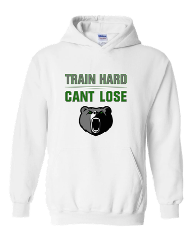 Pajaro Valley Grizzlies Train Hard, Can't Lose Men's Hoodie