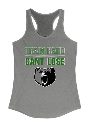 Pajaro Valley Grizzlies Train Hard, Can't Lose Women's Tank Top