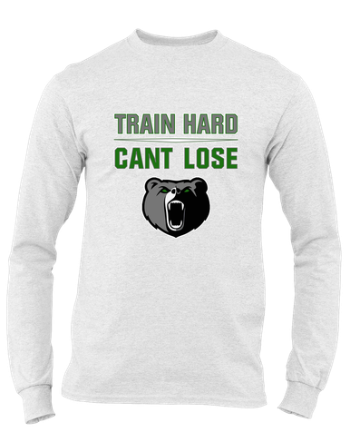 Pajaro Valley Grizzlies Train Hard, Can't Lose Men's Premium LS T-Shirt