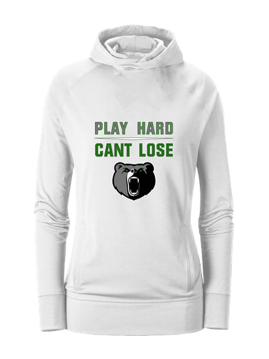 Pajaro Valley Grizzlies Play Hard, Can't Lose Women's Hoodie