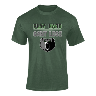 Pajaro Valley Grizzlies Play Hard, Can't Lose Men's SS T-Shirt