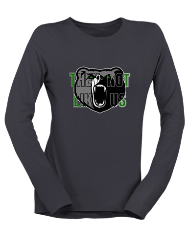Pajaro Valley Grizzlies They Not Like Us #2 Women's LS T-Shirt