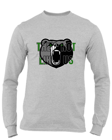 Pajaro Valley Grizzlies They Not Like Us #2 Men's LS T-Shirt