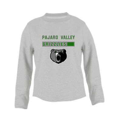 Pajaro Valley Grizzlies Mascot #7 Women's Sweatshirt