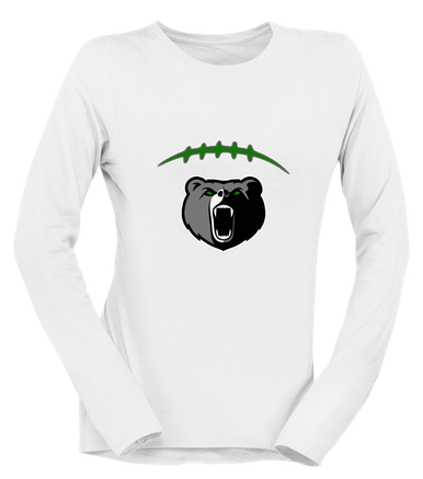 Pajaro Valley Grizzlies Football #2 Women's LS T-Shirt