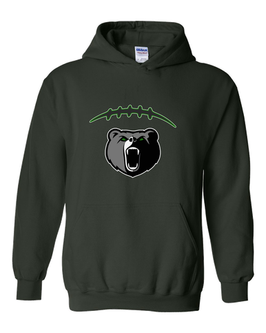 Pajaro Valley Grizzlies Football #2 Men's Hoodie
