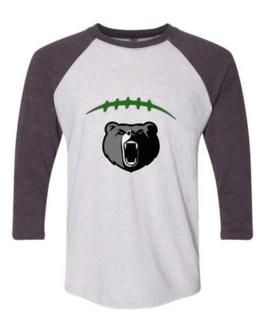 Pajaro Valley Grizzlies Football #2 Men's Baseball T-Shirt
