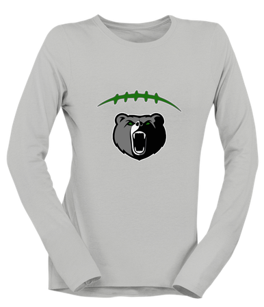 Pajaro Valley Grizzlies Football #2 Women's Premium LS T-Shirt