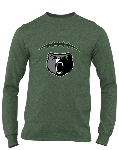 Pajaro Valley Grizzlies Football #2 Men's Premium LS T-Shirt
