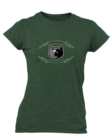 Pajaro Valley Grizzlies Football #3 Women's Premium SS T-Shirt