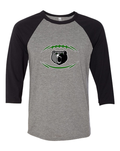 Pajaro Valley Grizzlies Football #3 Men's Baseball T-Shirt