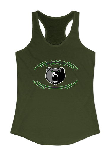 Pajaro Valley Grizzlies Football #3 Women's Tank Top