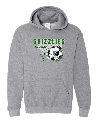 Pajaro Valley Grizzlies Soccer #2 Men's Hoodie