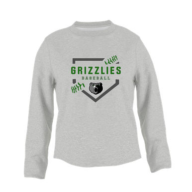 Pajaro Valley Grizzlies Baseball #2 Women's Sweatshirt