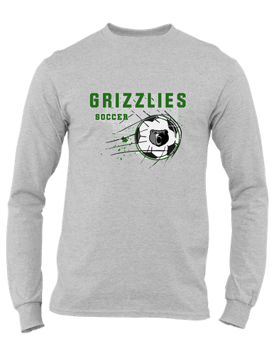Pajaro Valley Grizzlies Soccer #2 Men's Premium LS T-Shirt