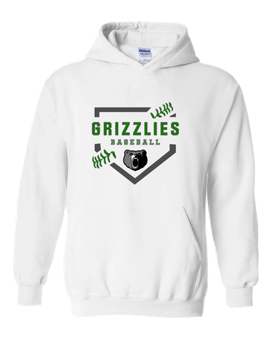 Pajaro Valley Grizzlies Baseball #2 Men's Hoodie