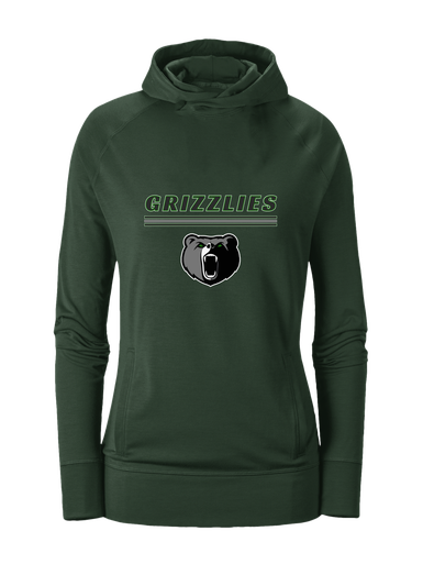 Pajaro Valley Grizzlies Mascot #8 Women's Hoodie