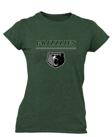 Pajaro Valley Grizzlies Mascot #8 Women's Premium SS T-Shirt