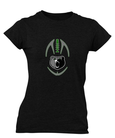 Pajaro Valley Grizzlies Football #4 Women's Premium SS T-Shirt
