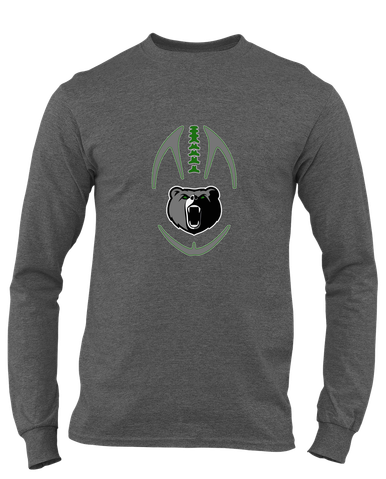 Pajaro Valley Grizzlies Football #4 Men's LS T-Shirt