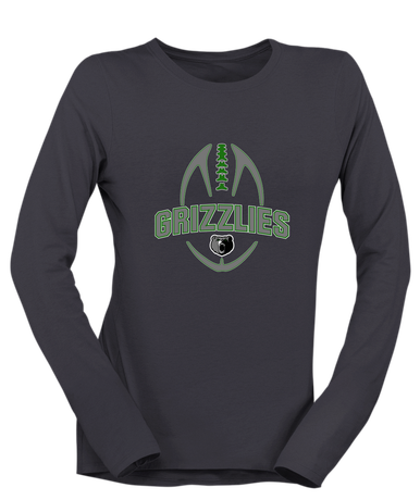 Pajaro Valley Grizzlies Football #5 Women's LS T-Shirt
