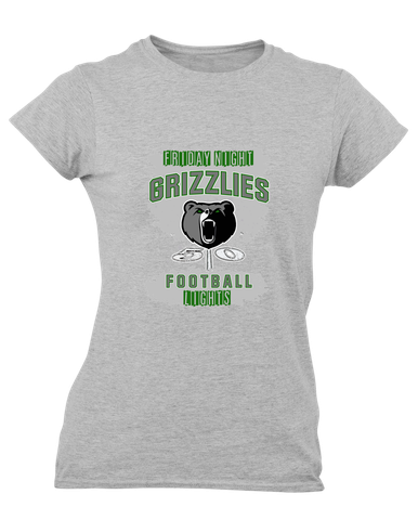 Pajaro Valley Grizzlies Football #6 Women's Premium SS T-Shirt