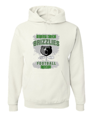 Pajaro Valley Grizzlies Football #6 Men's Premium Hoodie