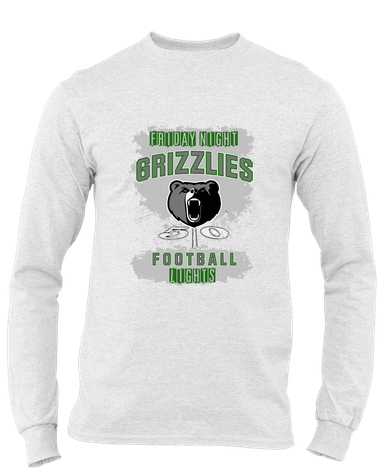 Pajaro Valley Grizzlies Football #6 Men's Premium LS T-Shirt