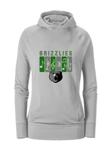 Pajaro Valley Grizzlies Band # 2 Women's Hoodie