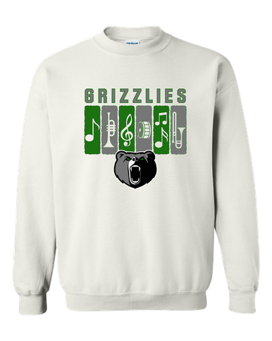 Pajaro Valley Grizzlies Band # 2 Men's Sweatshirt