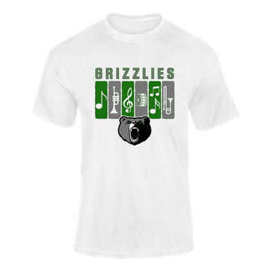 Pajaro Valley Grizzlies Band # 2 Men's SS T-Shirt