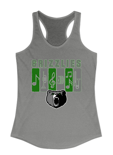 Pajaro Valley Grizzlies Band # 2 Women's Tank Top