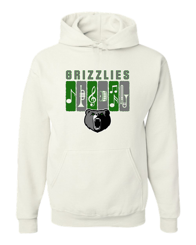 Pajaro Valley Grizzlies Band # 2 Men's Premium Hoodie
