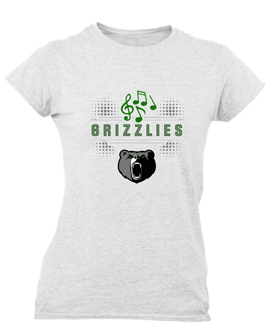 Pajaro Valley Grizzlies Band # 3 Women's Premium SS T-Shirt