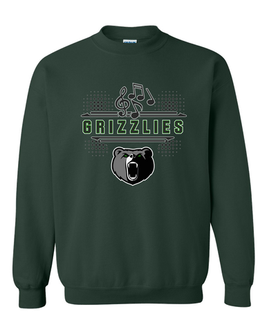Pajaro Valley Grizzlies Band # 3 Men's Sweatshirt