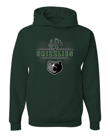 Pajaro Valley Grizzlies Band # 3 Men's Premium Hoodie