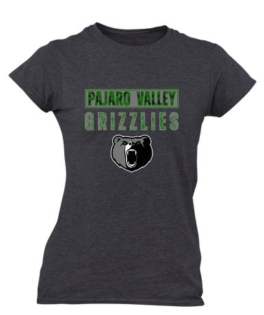 Pajaro Valley Grizzlies Mascot #9 Women's SS T-Shirt