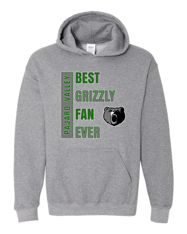 Pajaro Valley Grizzlies Best Grizzly Fan Men's Hoodie