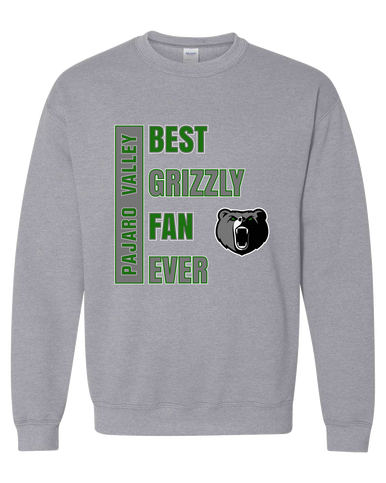 Pajaro Valley Grizzlies Best Grizzly Fan Men's Sweatshirt