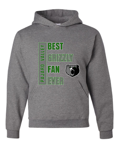 Pajaro Valley Grizzlies Best Grizzly Fan Men's Premium Hoodie