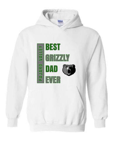 Pajaro Valley Grizzlies Best Grizzly Dad Men's Hoodie