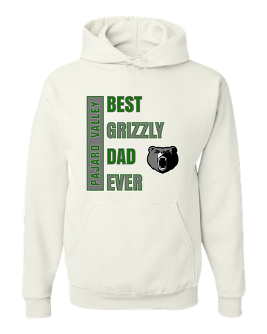 Pajaro Valley Grizzlies Best Grizzly Dad Men's Premium Hoodie