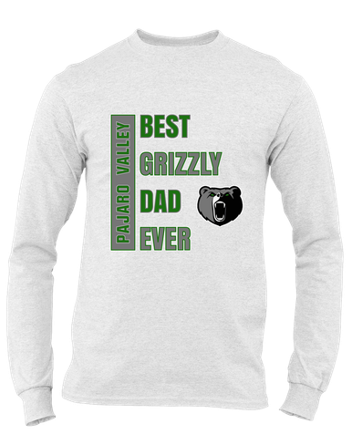 Pajaro Valley Grizzlies Best Grizzly Dad Men's Premium LS T-Shirt