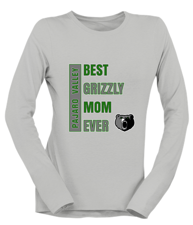 Pajaro Valley Grizzlies Best Grizzly Mom Women's Premium LS T-Shirt