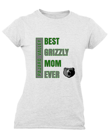 Pajaro Valley Grizzlies Best Grizzly Mom Women's Premium SS T-Shirt