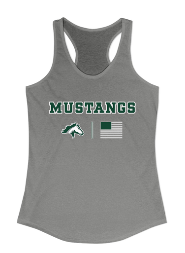Kennesaw Mustangs Team Colors Flag Women's Tank Top
