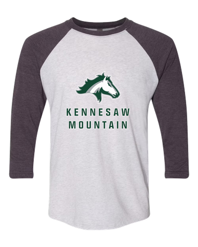 Kennesaw Mustangs Mascot #2 Women's Baseball T-Shirt