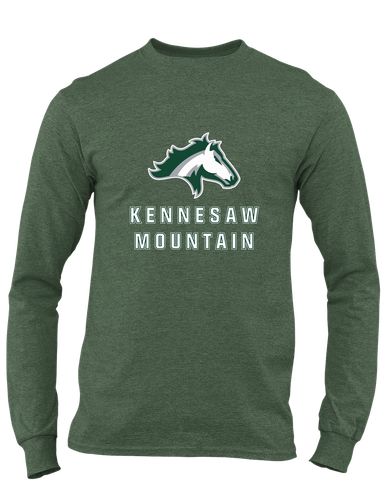 Kennesaw Mustangs Mascot #2 Men's Premium LS T-Shirt