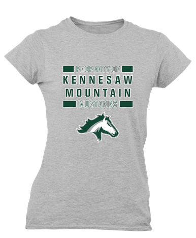 Kennesaw Mustangs Property Of Women's SS T-Shirt